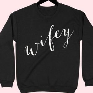 Wifey Crewneck Sweatshirt
